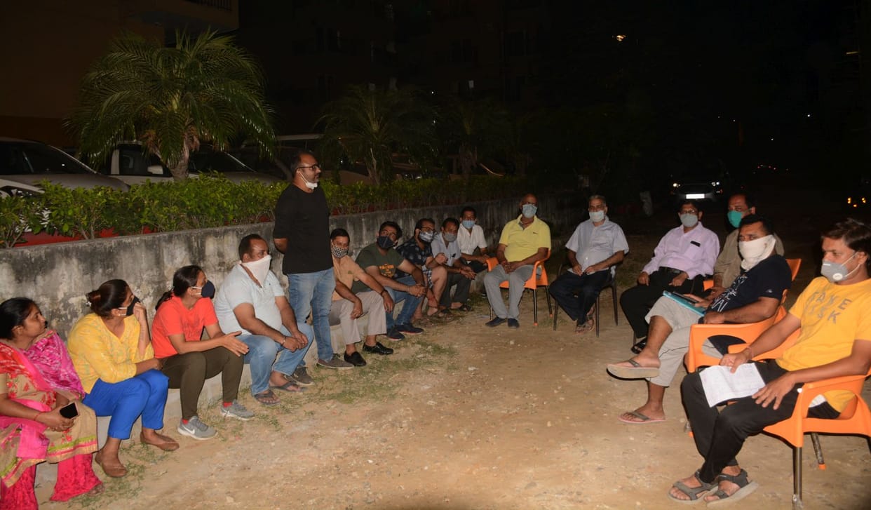 hunger strike for colony gate opening