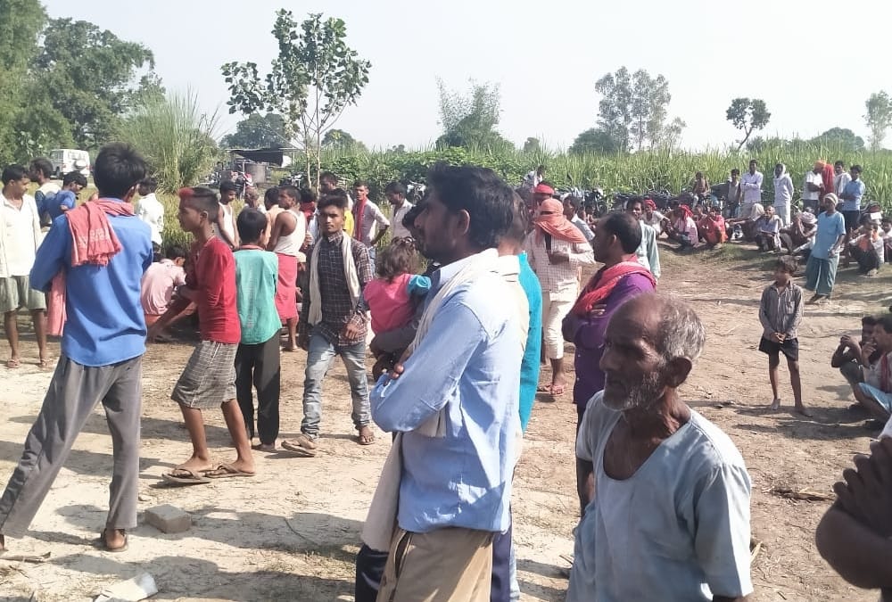 A man murdered in Bahraich was sleeping in his home.