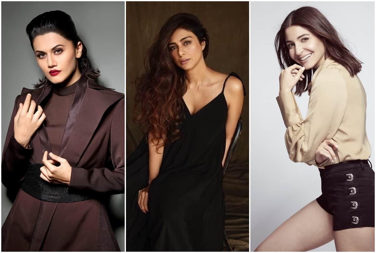 Tabu Taapsee Pannu Anushka Sharma and Sonakshi Sinha top 10 riskiest personalities online in India