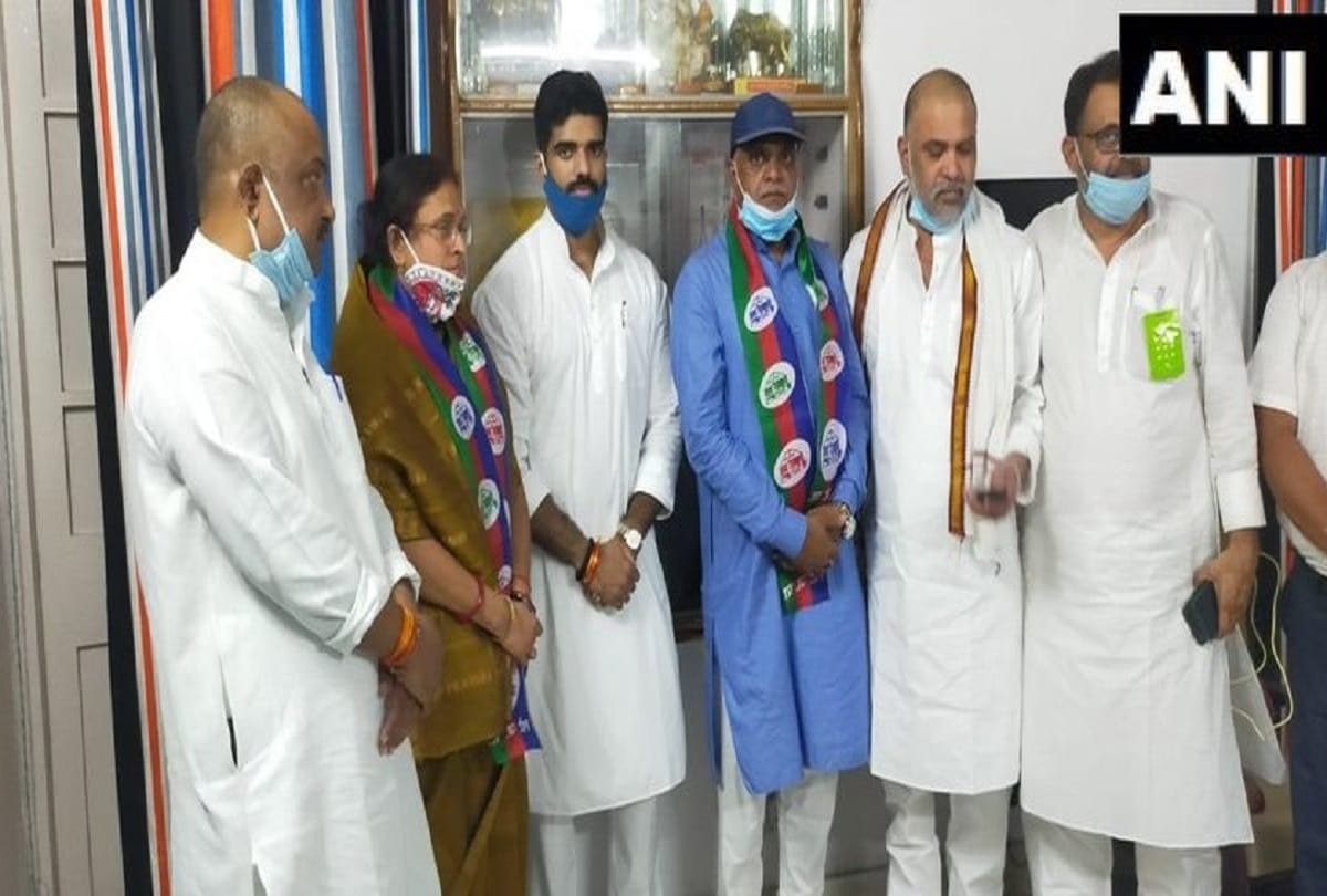 Bihar election 2020 BJP leader Rameshwar Chaurasia joins LJP in Patna Know about politics of BJP and JDU