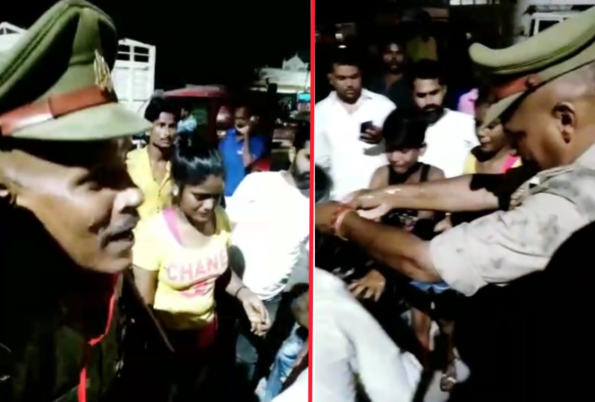 Police man save life of eight year child in deoria