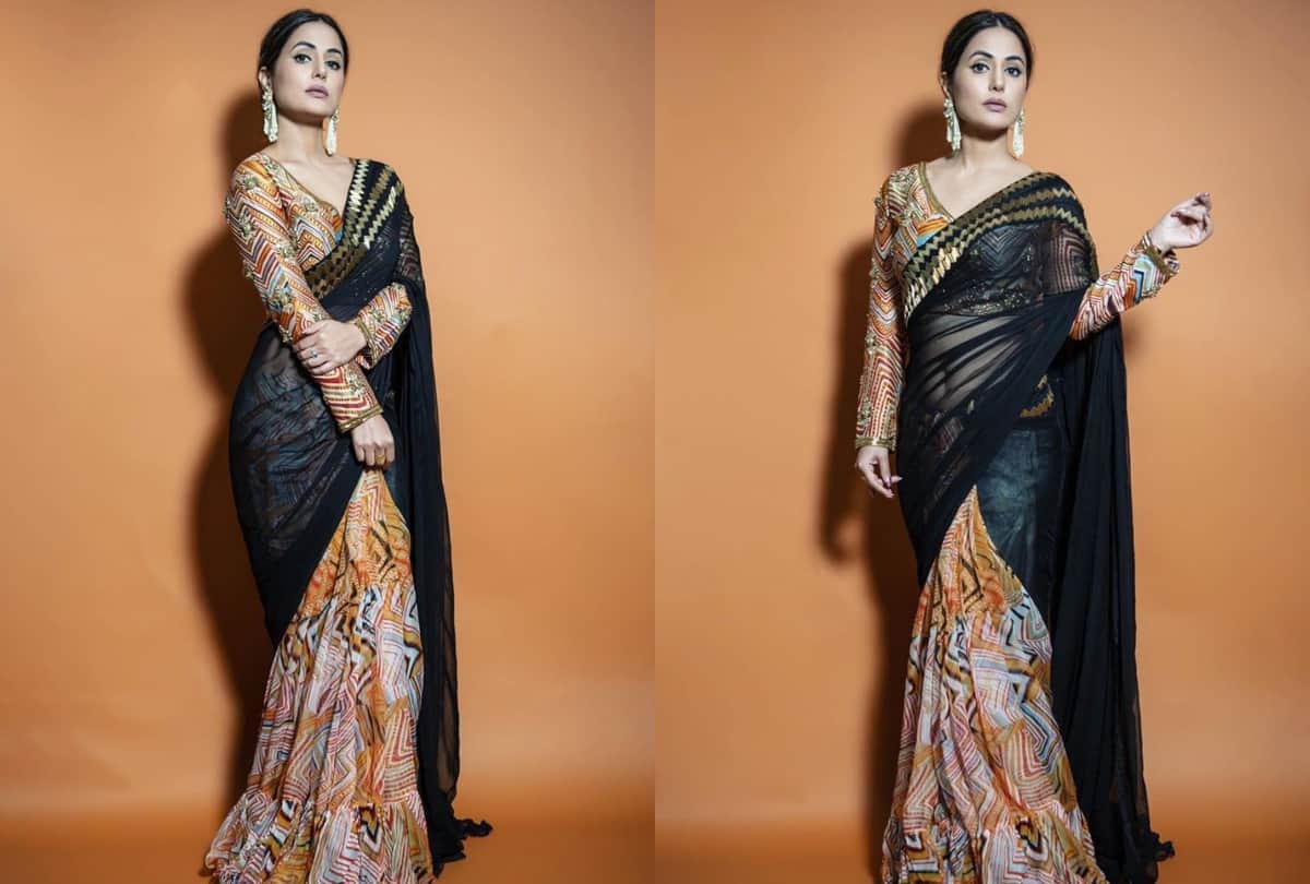 holi outfit 2021 get ready take fashion inspiration with hina khan traditional look