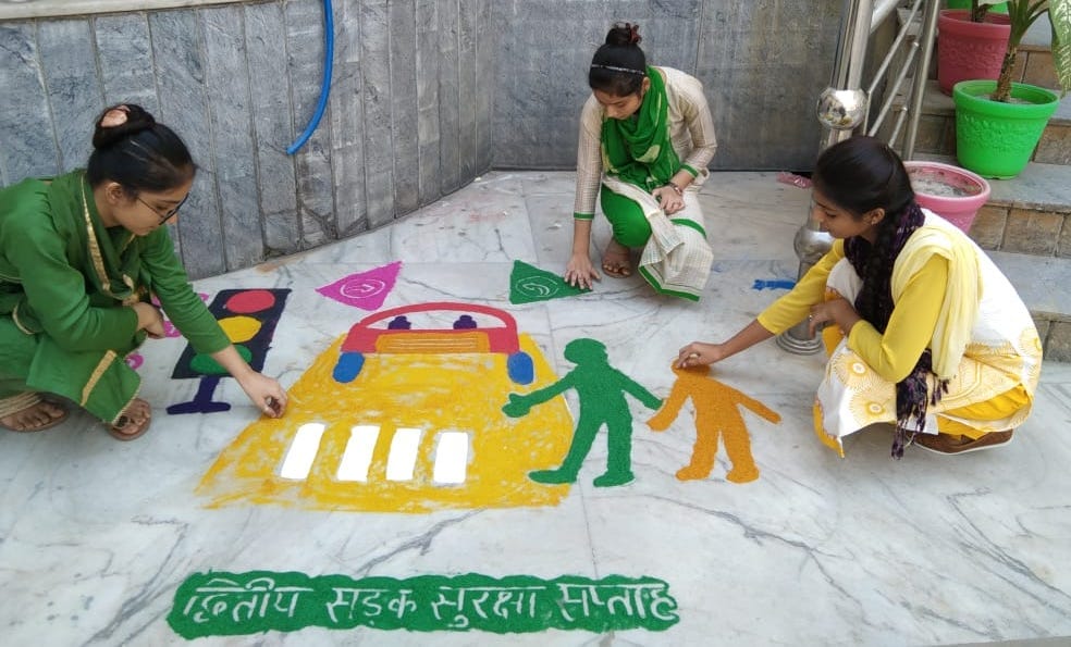 Students showed talent in online competitions