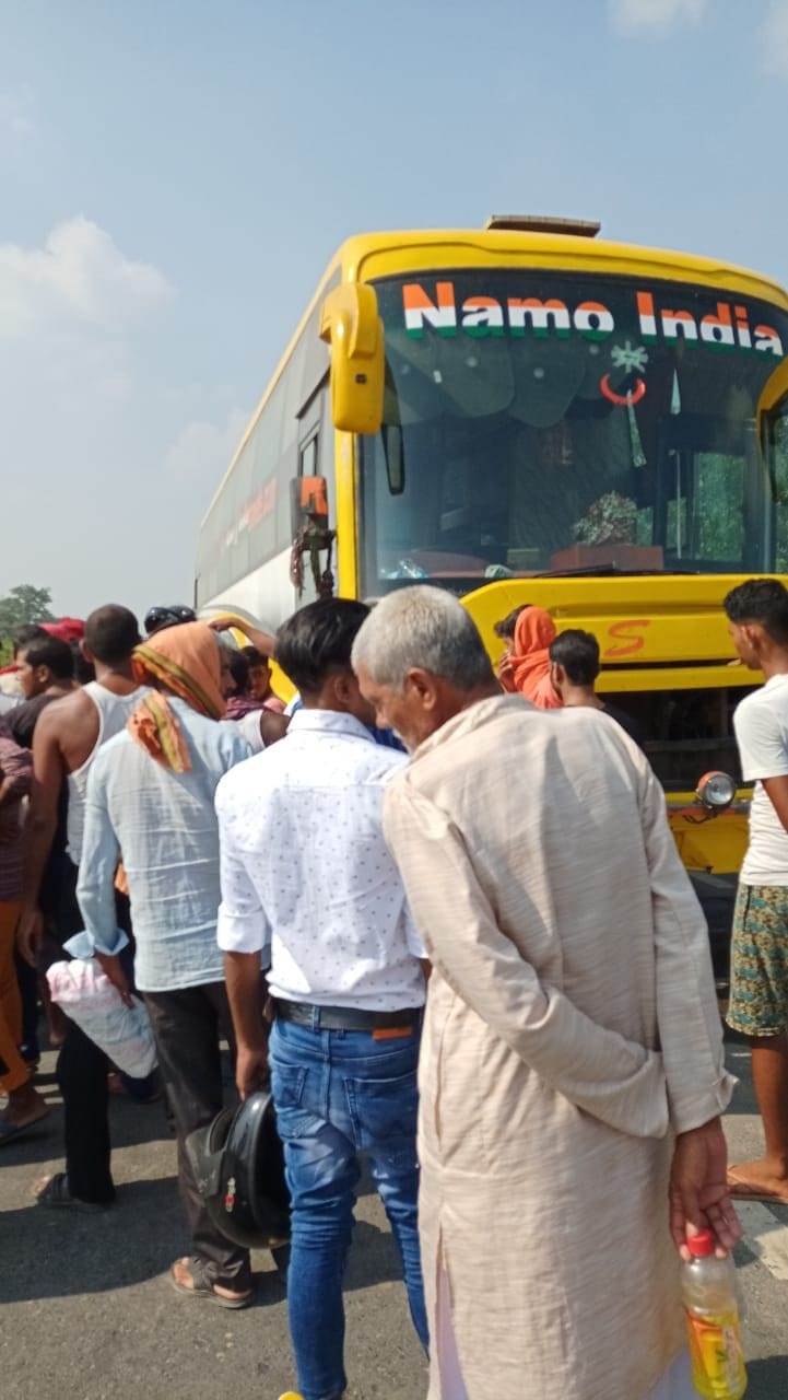 death in accident by luxury bus