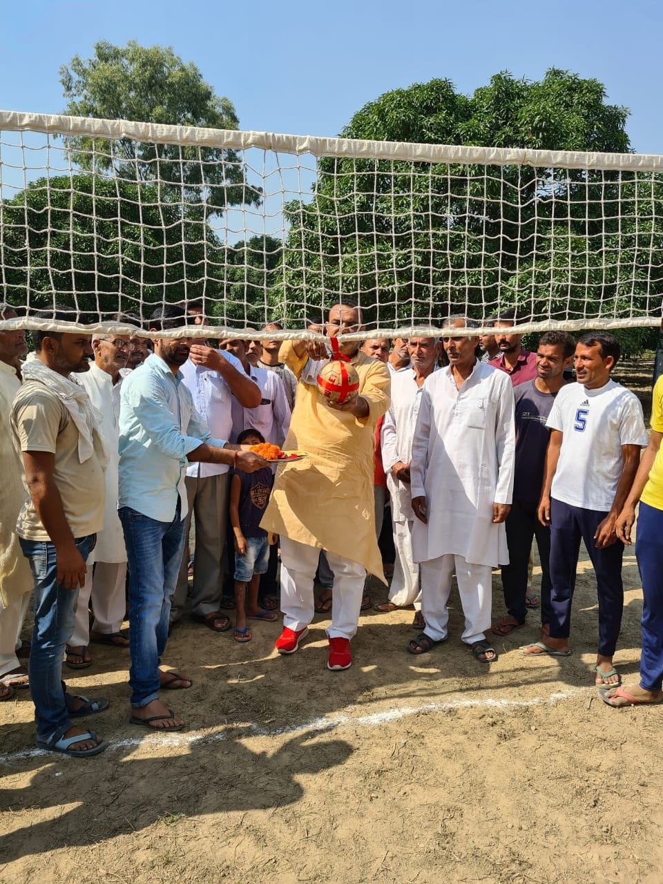 Volleyball tournament organized