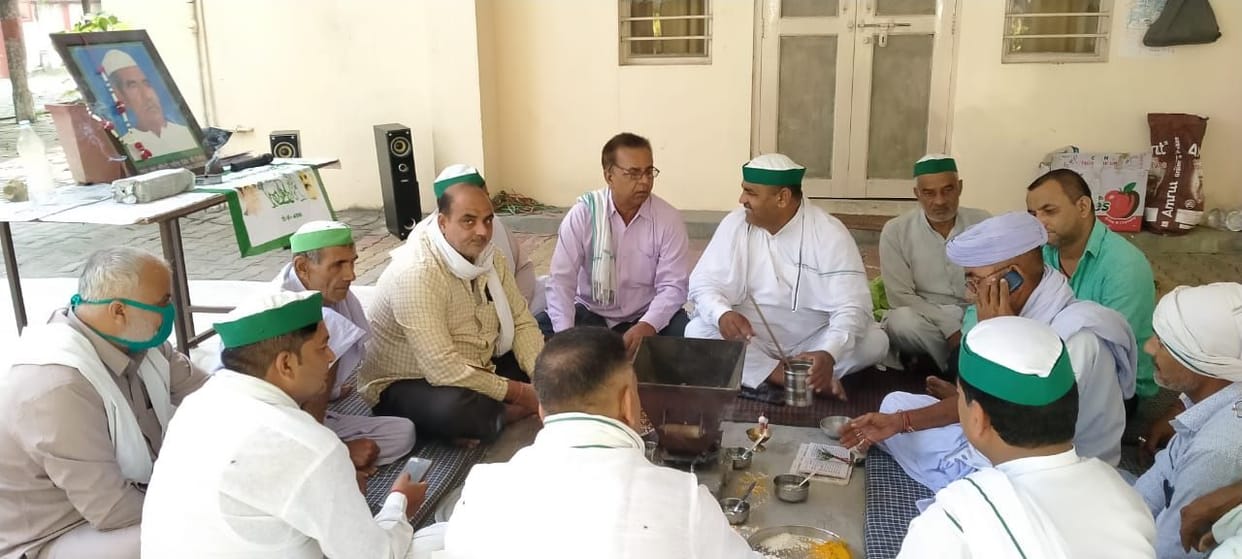 Mahendra Singh Tikait's birthday celebrated