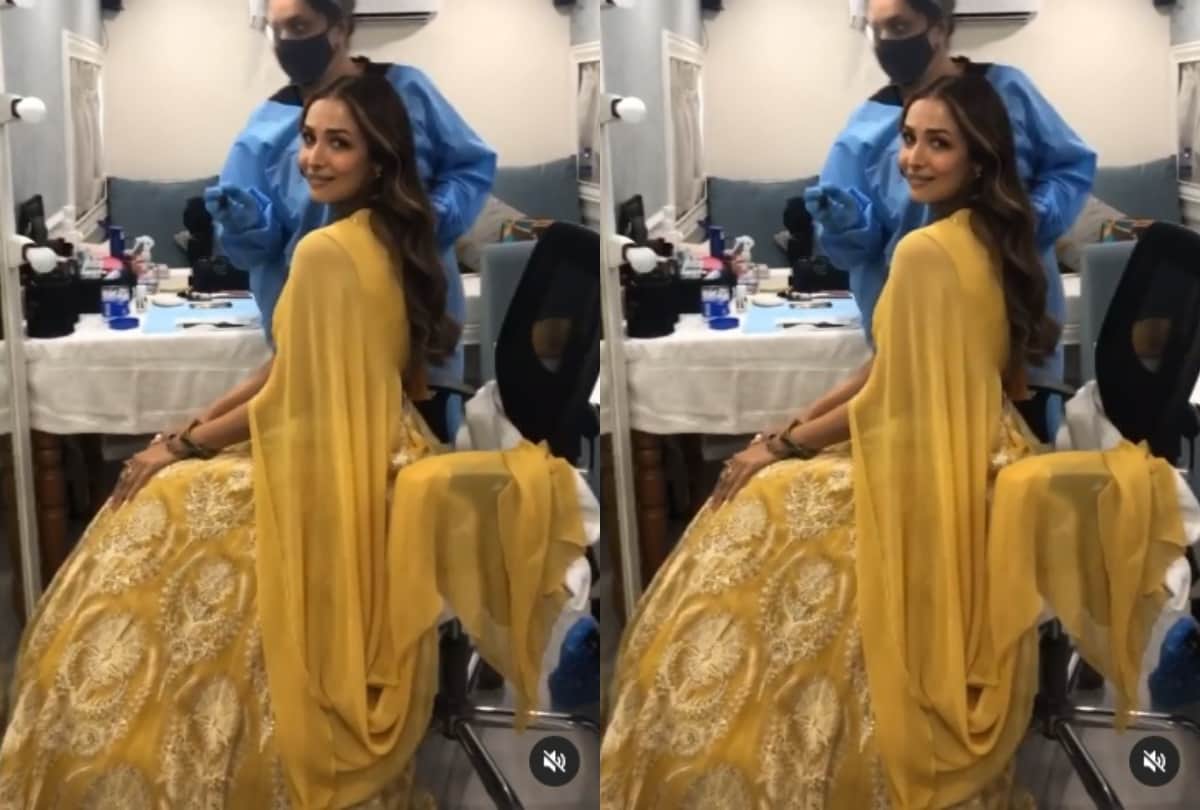 malaika arora stunning look on india's best dancer set in yellow lehenga