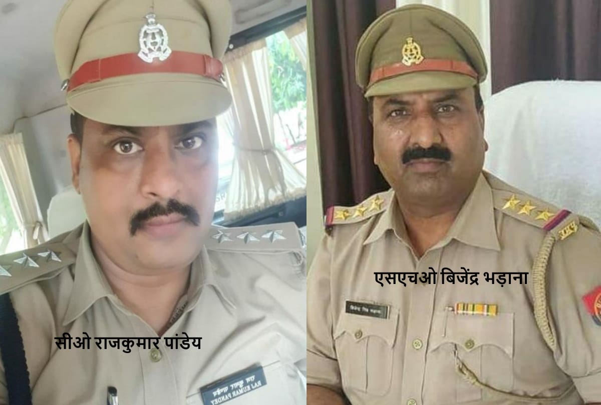 Ghaziabad Loni circle former co allegedly accuses sho loni bijendra bhadana of sexually assaulting women for one year audio video goes viral