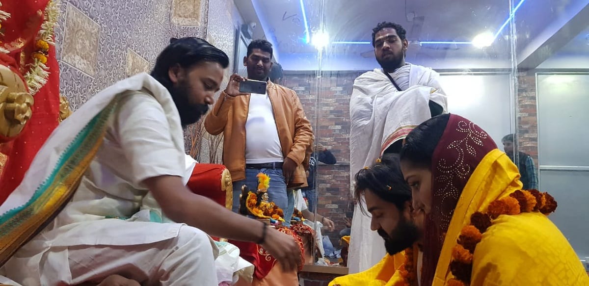 Sapna Choudhary News in Hindi: Dance queen Sapna Chaudhary had a symbolic wedding in Ballia in December 2019