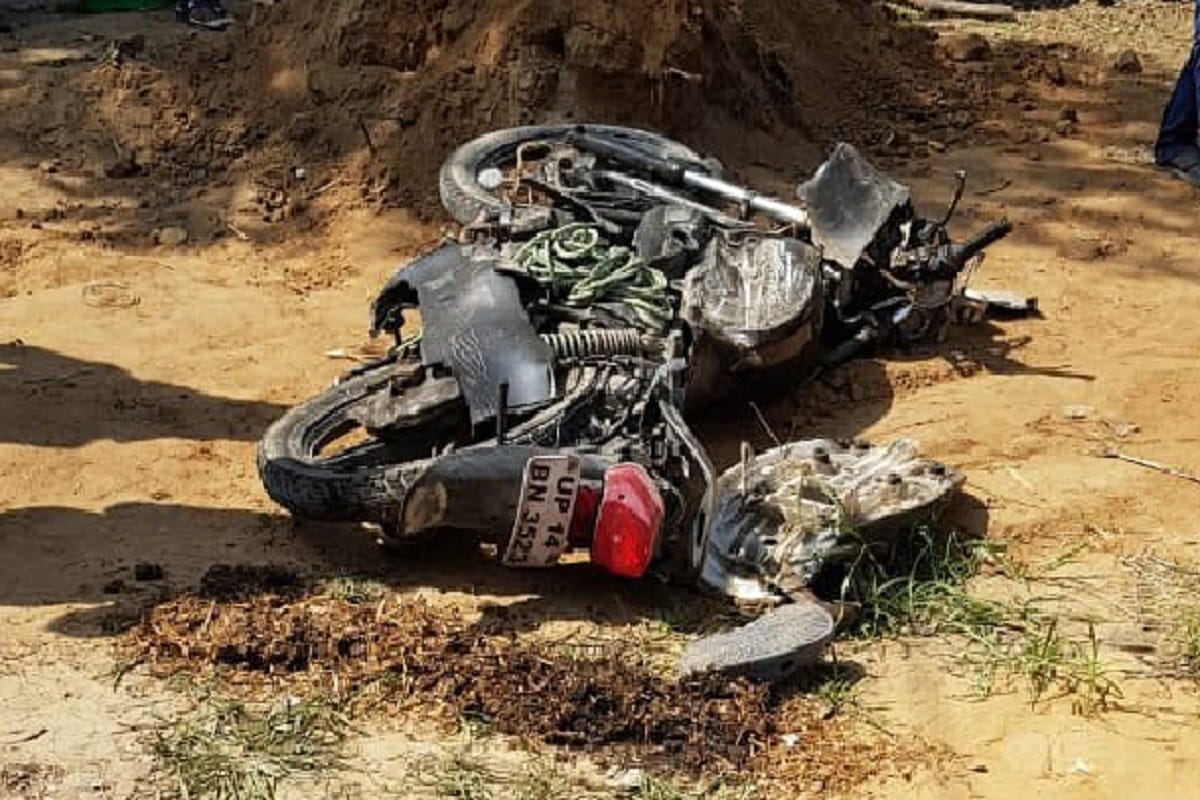 Father and daughter and one youth has died in road accident at Muzaffarnagar