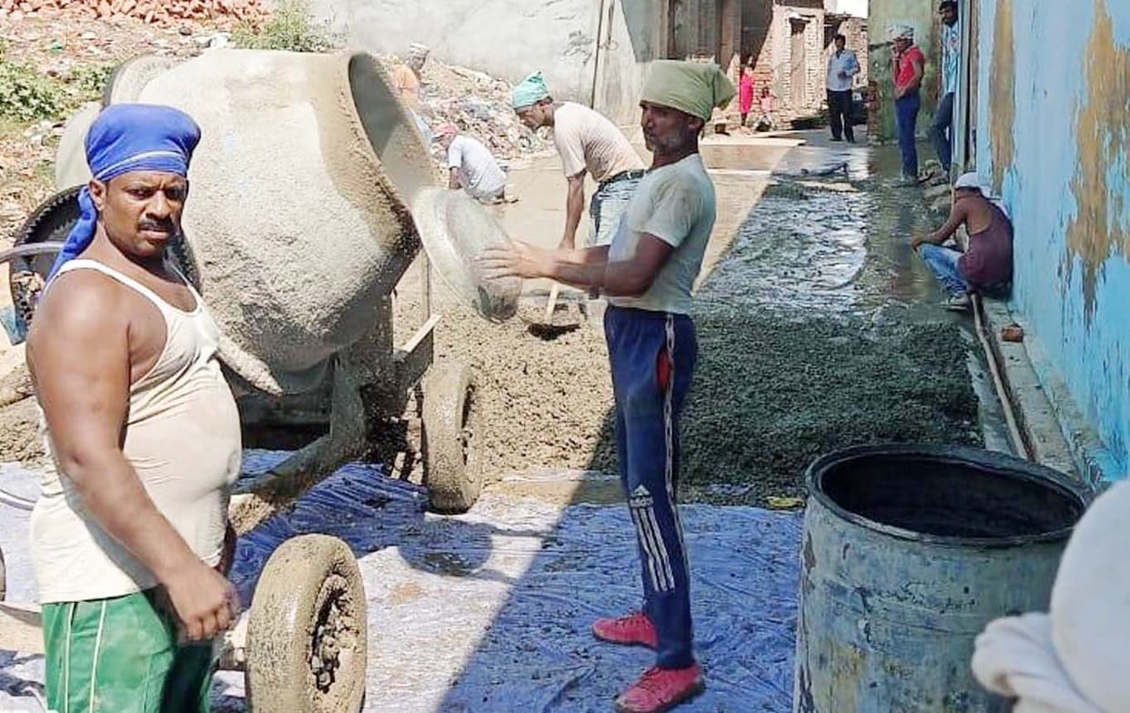 Competition to complete unfinished work in villages
