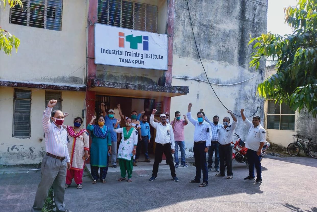 Staff of ITI Tanakpur