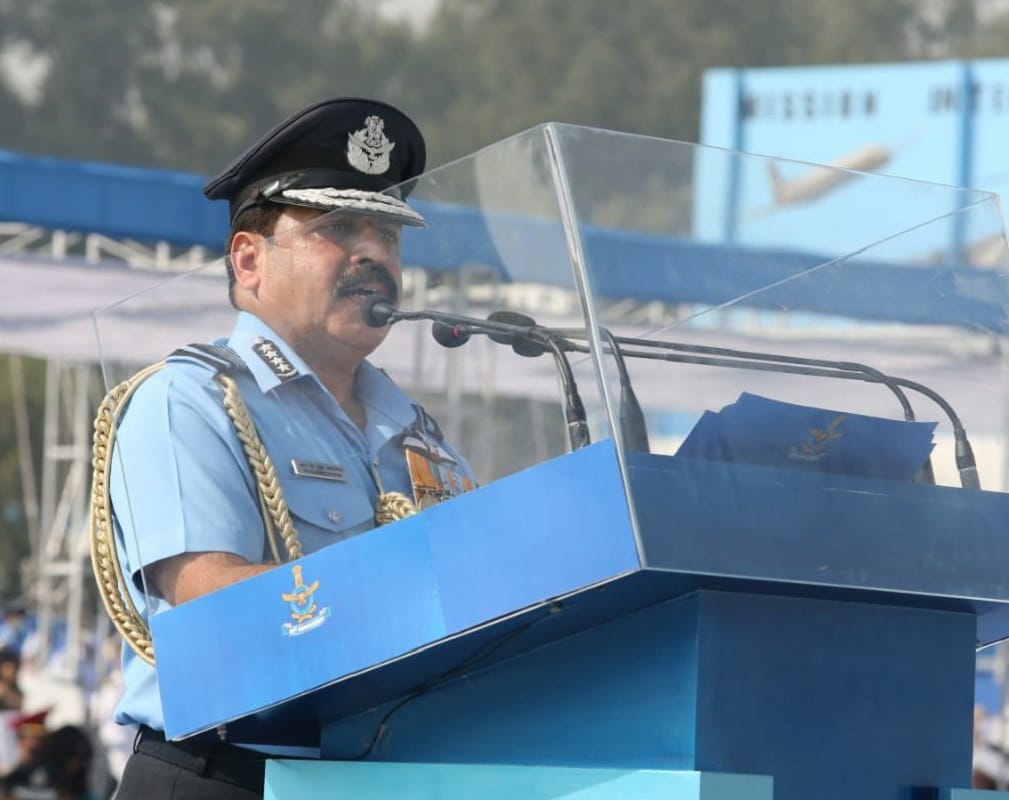 indian air force day 2020 Air Force Chief RKS Bhadauria said We showed our campaign ability to deal with adverse situations effectively
