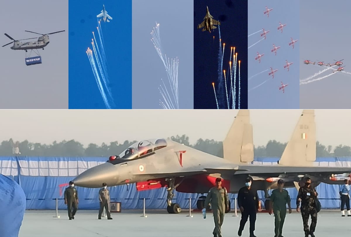 india air force day on 88th anniversary in pictures see power of rafale tejas mirage 2000 and others