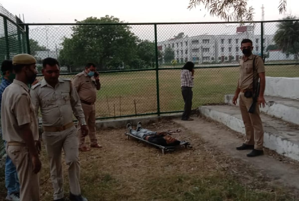 Man shot dead in Aligarh Muslim University Athletics ground two accused catched