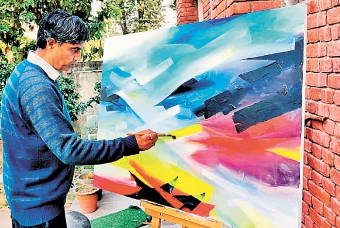 Artist Bheem Malhotra New Art Based on Nature