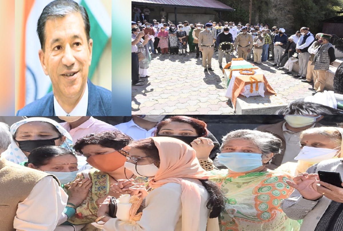 Former Governor Ashwani Kumar cremated with full state honours at shimla, President also expressed grief