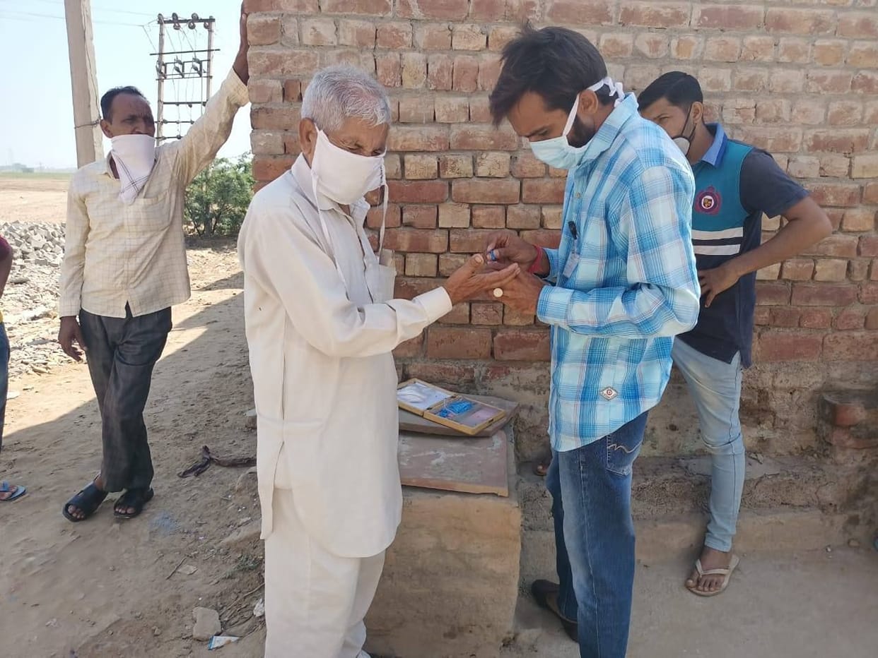 Dengue entry in the district