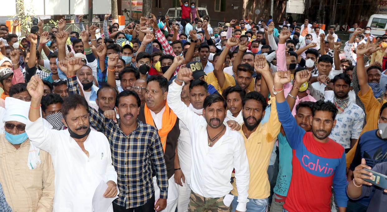 Scavengers perform in collectorate