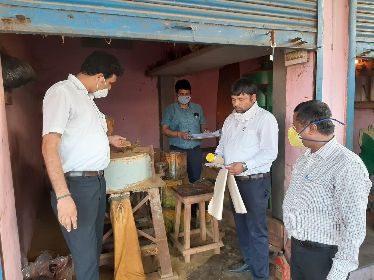 Illegal spice factory caught, seized