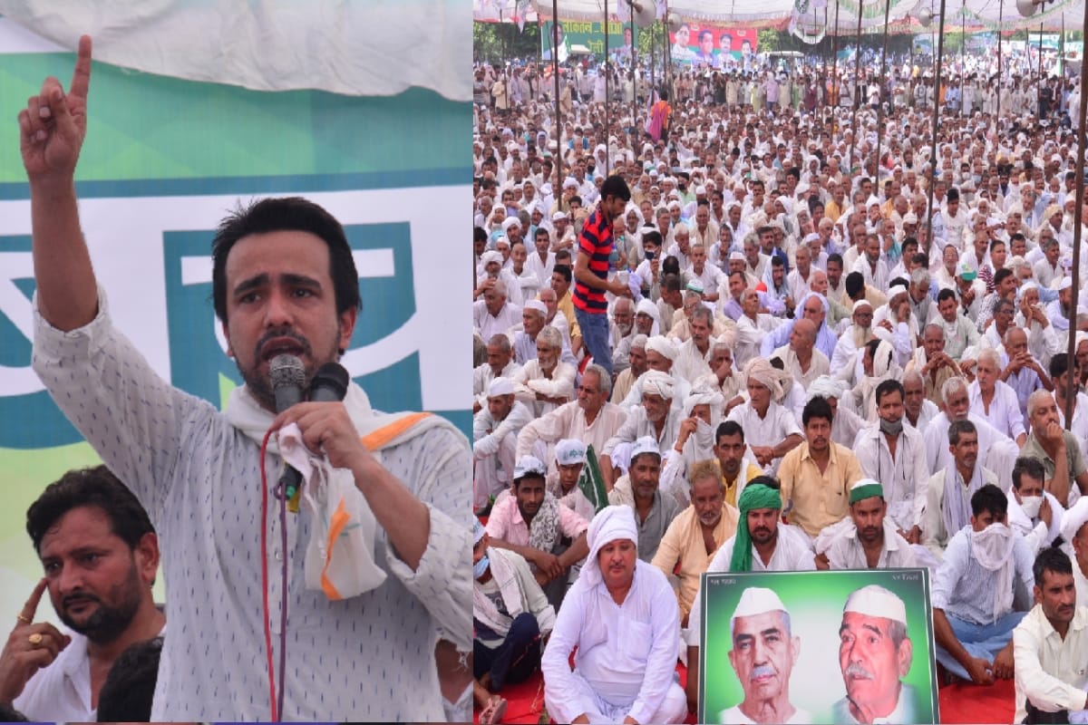 Jayant chaudhary became emotional in Jatland sayd can not see atrocities with any daughter