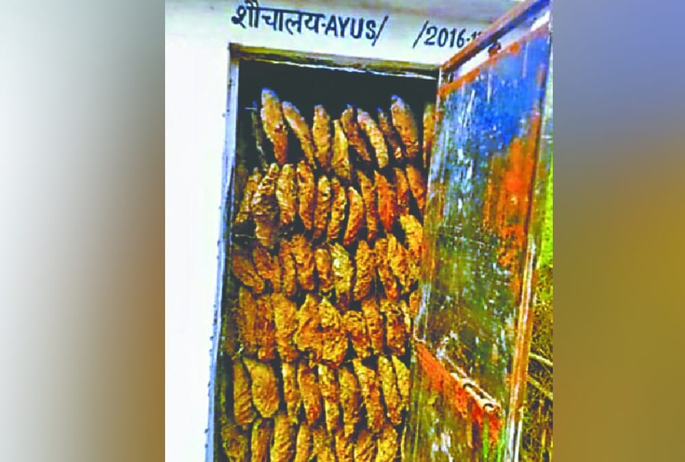 Swachh Bharat Abhiyan: Villagers Puted Upale and husk in Toilet in Haridwar
