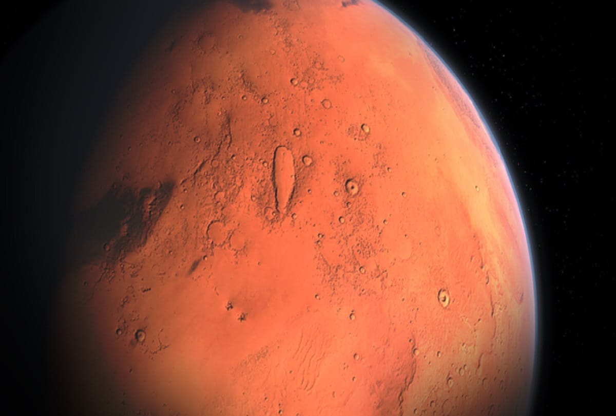 Evidence of more water than expected on the Red Planet