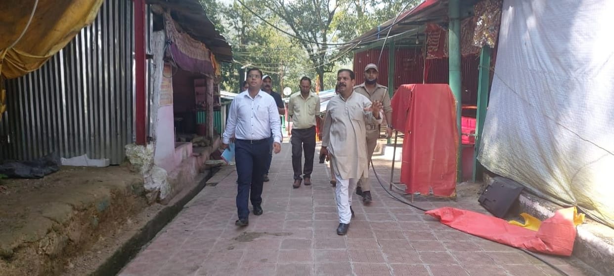 SDM in purnagiri temple