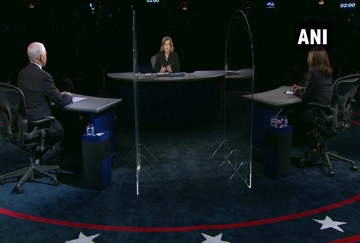 US election 2020: Vice presidential debate begins