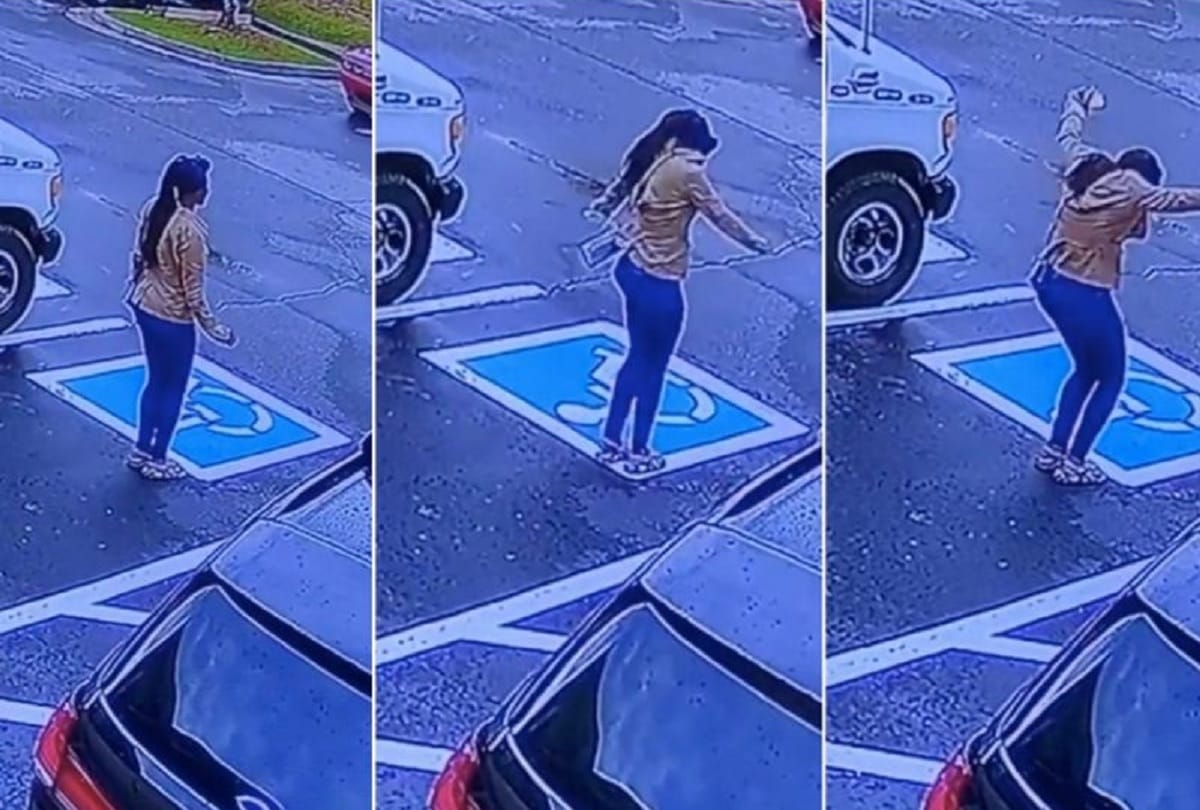 woman does a happy dance after getting a job offer