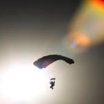 Skydive landing