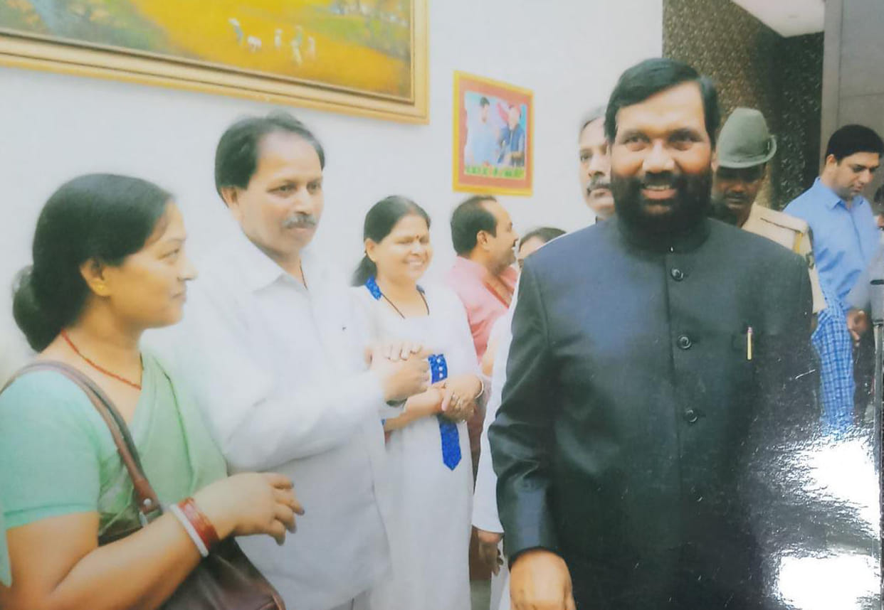 Paswan wanted to strengthen LJP in Saharanpur