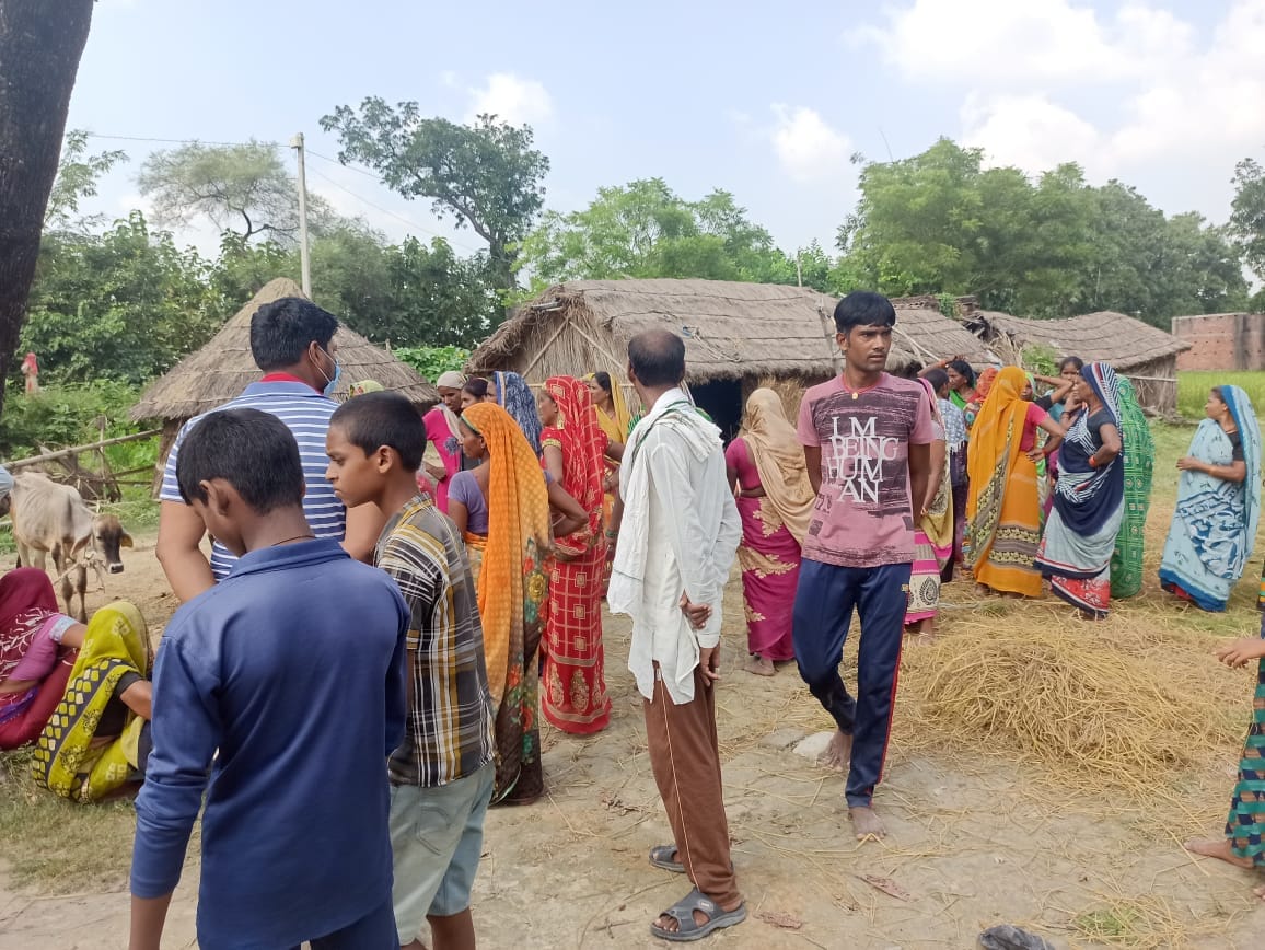 One died after falling in a well while running to save his life