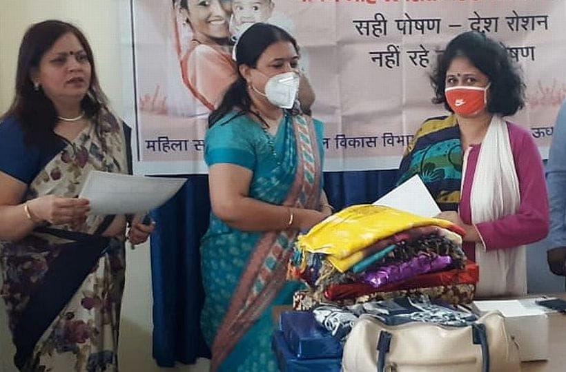 Neeru honored for excellent work in nutrition month