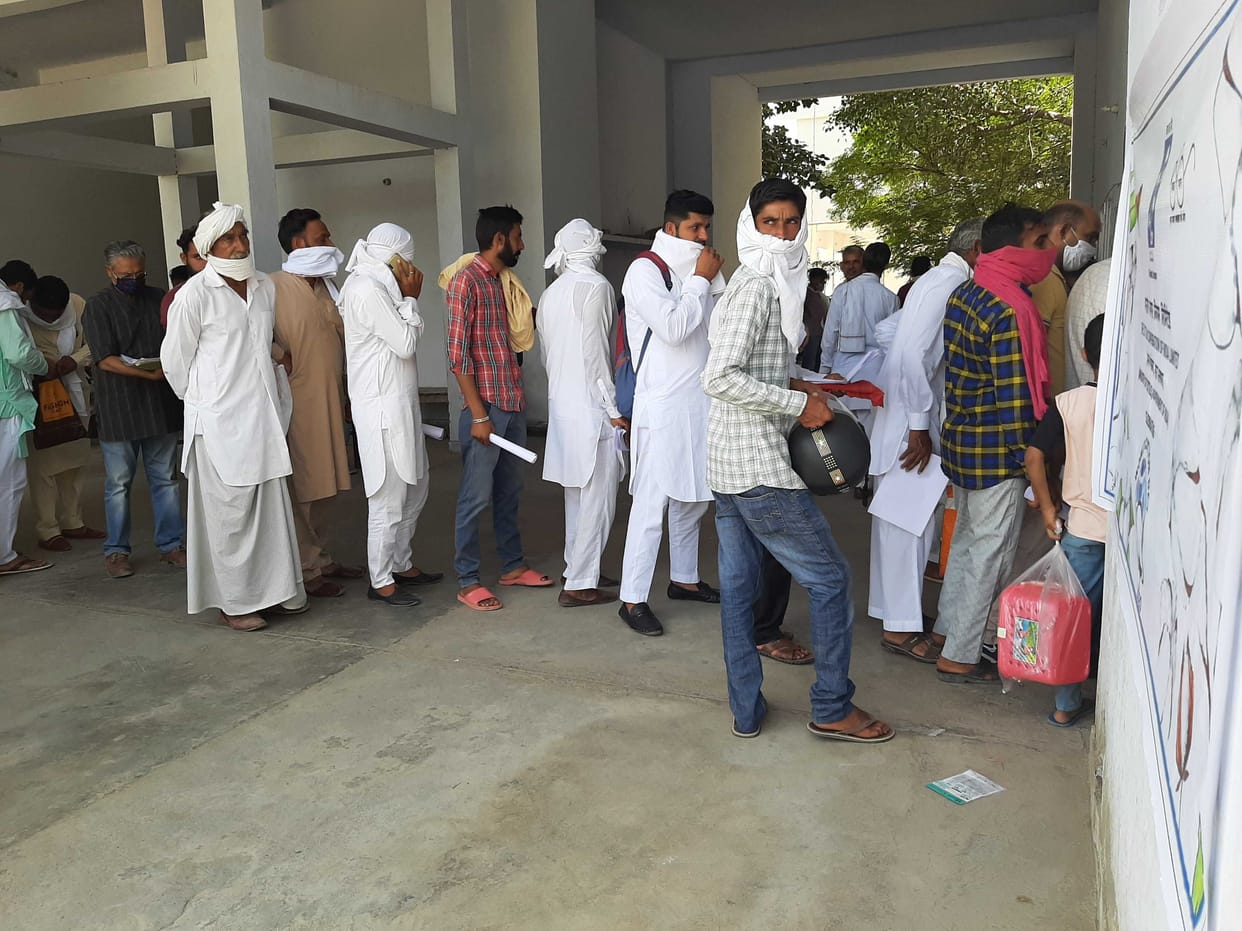 CCI is not buying old manche, sent back to farmers