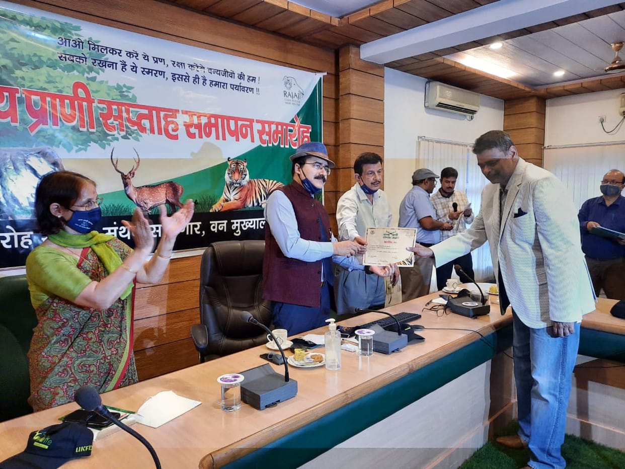 Nawab Saad honored for his contribution to wildlife conservation