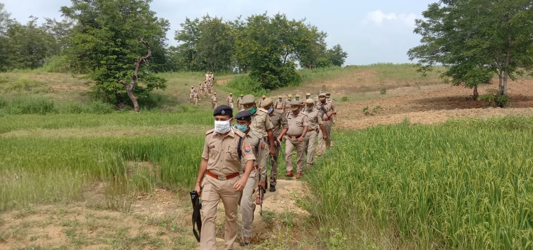 Intense combing in the forests of Lilasi and Jampani