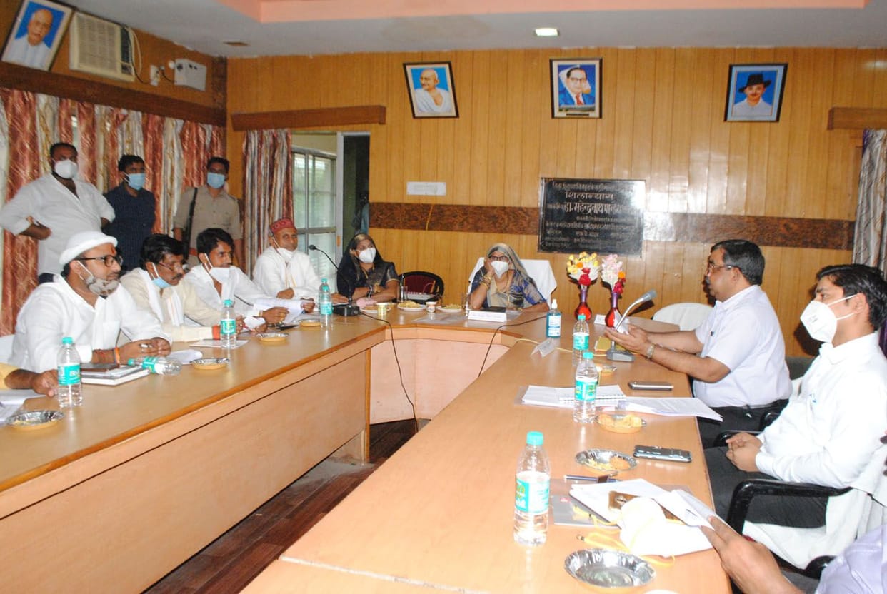 Panchayat members expressed their displeasure when budget came down