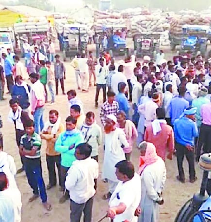 Farmers are not focused on purchasing centers, middlemen insists on market