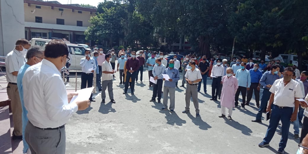 coronavirus in uttarakhand latest news : oath campaign for prevention to covid today in dehradun