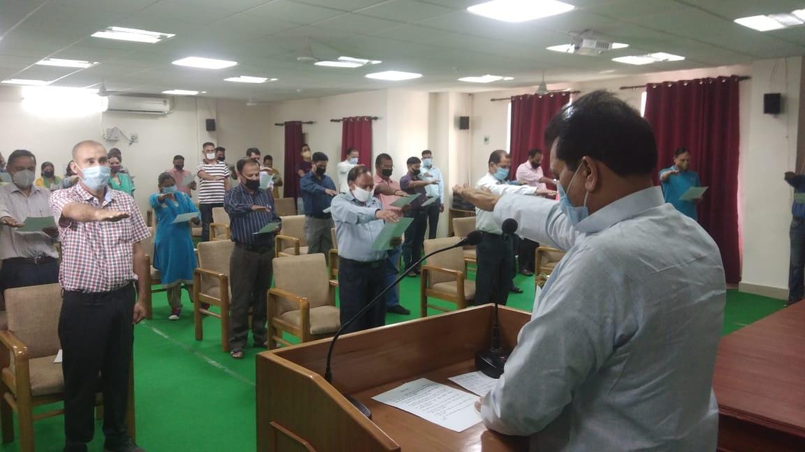 coronavirus in uttarakhand latest news : oath campaign for prevention to covid today in dehradun