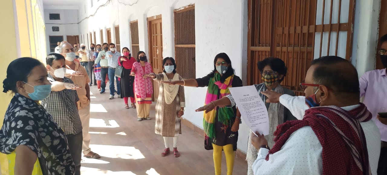 coronavirus in uttarakhand latest news : oath campaign for prevention to covid today in dehradun