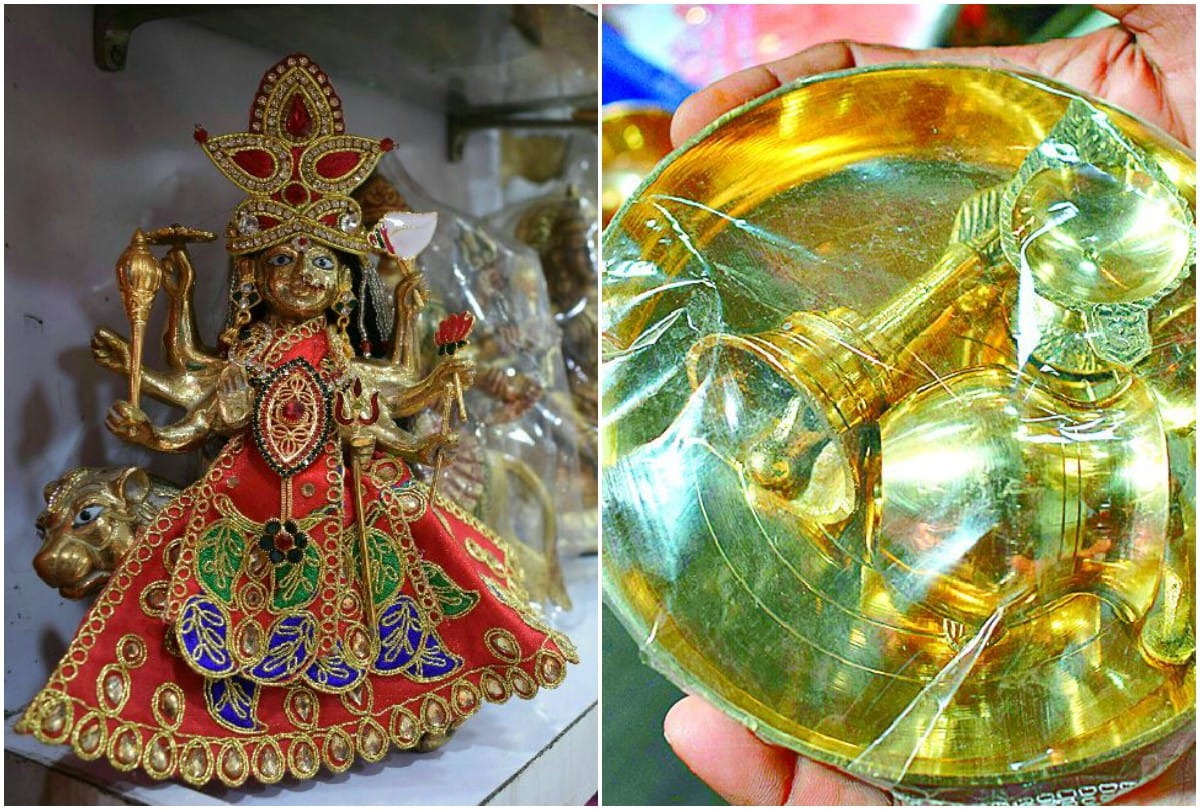 Navratri 2020: Throne Of Rajkot For Durga in Navratri At Market