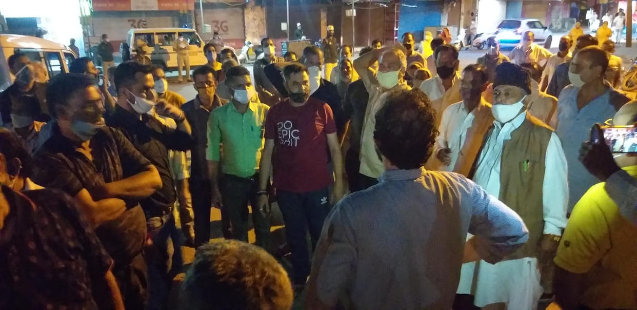 Protest for water in reasi district of jammu kashmir