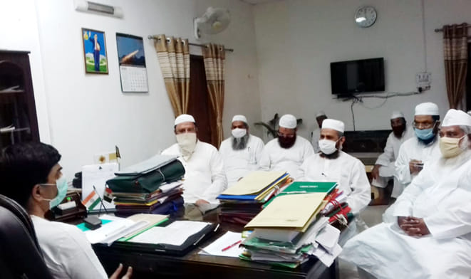 Talks with DM regarding starting education in madrasas