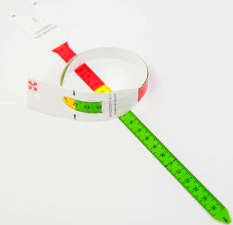 MUAC tape will investigate malnutrition of children