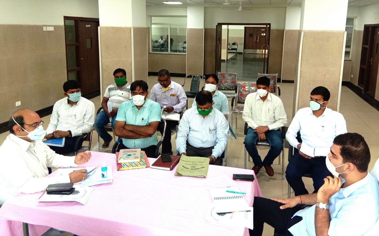 CDO reviewed Kovid Hospital