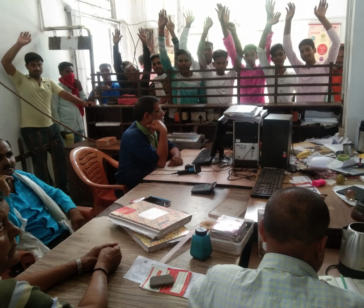 Protests to start Aadhaar card amendment