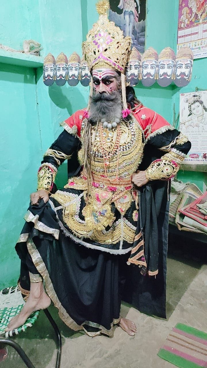 ravan role in ramlila