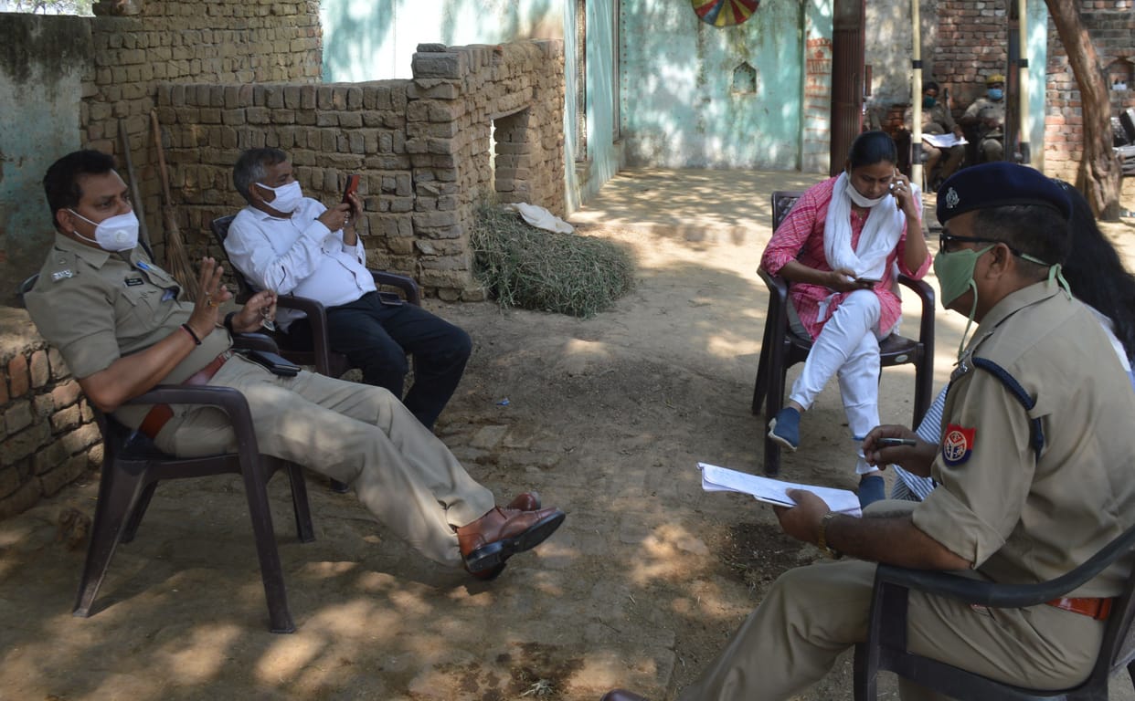 Hathras: SIT again questioned many villagers, investigation continues